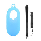 Silicone Camera Case Set with Lanyard for Insta360 Go2 - White