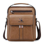 Large Capacity Men Business Backpack - Light Brown