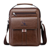 Large Capacity Men Business Backpack - Light Brown