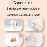 Mini Wireless Sports Earphones with Bluetooth for Sleep - S800 - White