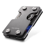 Multifunctional Edc Wallet For Keys & U Disk New Bring Metal Card Holder - Carbon Fiber - Extra Image