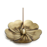 Vintage Alloy Incense Burner - Creative Sandalwood Furnace for Bedroom - Red Copper - Front View