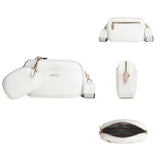 Small Square Pu Crossbody Bag For Women High Capacity - Pink - Extra Image