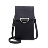 Large Capacity Pu Leather Shoulder Bag For Women - Red