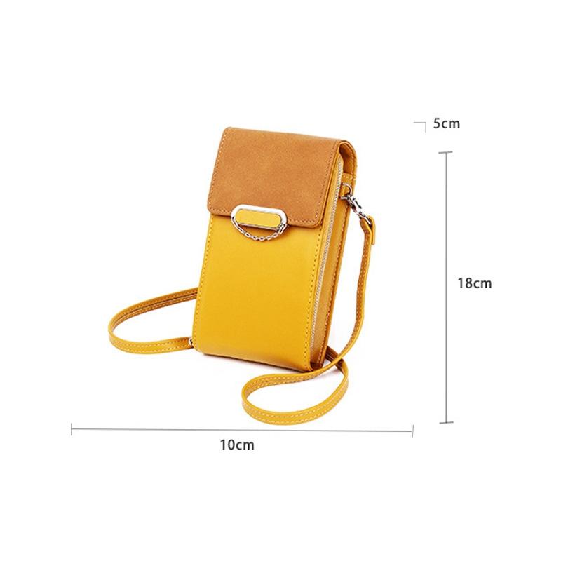 Large Capacity Pu Leather Shoulder Bag For Women - Red