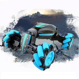 Gesture Control Twisting Car with Music and Deformation - Red - Rear View