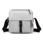 Waterproof Unisex Crossbody Bag For Couples - Light Gray