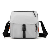 Waterproof Unisex Crossbody Bag For Couples - Light Gray - Front View