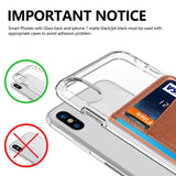 Pu Leather Phone Card Holder With Bracket Multifunctional - Brown - Extra Image