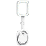 Portable Magnetic Selfie Light for Live Streaming and Skin Beauty - White