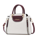 Large Capacity Women Colorblock Crossbody Bag - Pink
