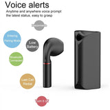 Mini Wireless Bluetooth Car Earphone with Mic - Business Driving - White - Extra Image