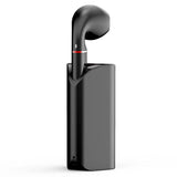 Mini Wireless Bluetooth Car Earphone with Mic - Business Driving - White - Extra Image