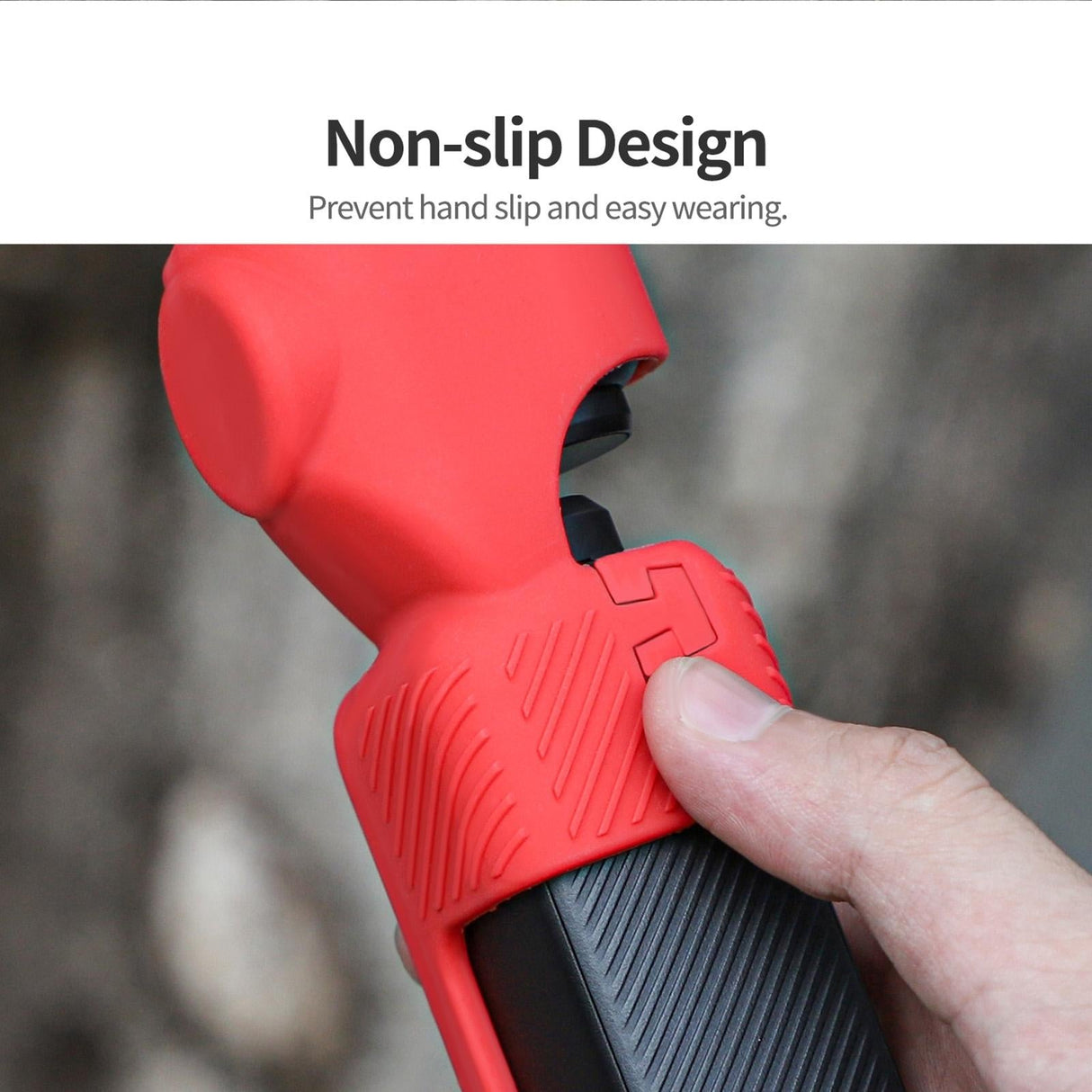 Silicone Protective Case for Dji Pocket 3 - Red