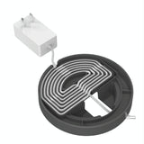 Desktop Bracket for Amazon Echo Show 10 - no Drilling Required - Black - Side View