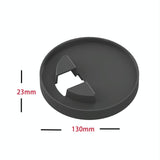 Desktop Bracket for Amazon Echo Show 10 - no Drilling Required - Black - 45-Degree Angle