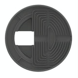 Desktop Bracket for Amazon Echo Show 10 - no Drilling Required - Black - Rear View