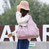 Women Dry / Wet Gym Bag with Separation - no Code - Deep Pink
