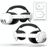 Elite Vr Headset Strap for Meta Quest 3 - Adjustable - Black - Top-Down View