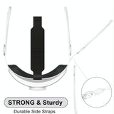 Elite Vr Headset Strap for Meta Quest 3 - Adjustable - Black - 45-Degree Angle