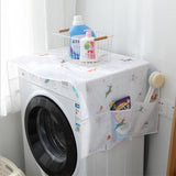 Waterproof Kitchen Storage Dust Cover for Refrigerator - 45-Degree Angle