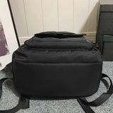 Simple Oxford Cloth Travel Backpack For Students 45 X 31 X 18Cm - White - 45-Degree Angle