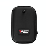 Lightweight Golf Rangefinder Waist Pack - Portable Belt Bag - Gray-Red - Low Angle