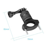 Action Camera Bicycle Mounting Bracket - Aluminum Alloy Clip - Red