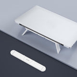 Portable Vertical Laptop Cooling Stand - Desktop Mount - White - Extra Image