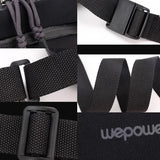 Men Personalized Chest Bag For Commuting - Brown - Low Angle