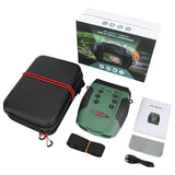 3 Tft Screen Binoculars with 4k Infrared Night Vision - Gd903 - Green - Extra Image
