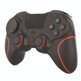Bluetooth Gamepad for Ps4 Pro with Dual Vibration and Six-axis Control - Blue Black - Extra Image