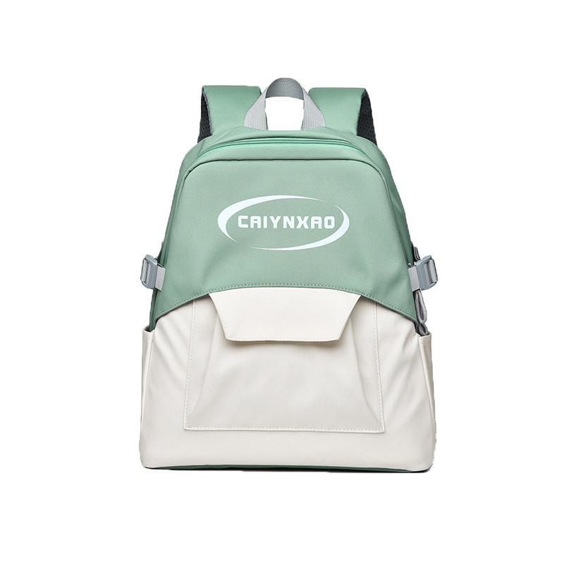 Large Splash Proof Backpack For Outings & School - Green