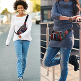 Boho Ethnic Style Waist Bag 34 X 15Cm - Style-B