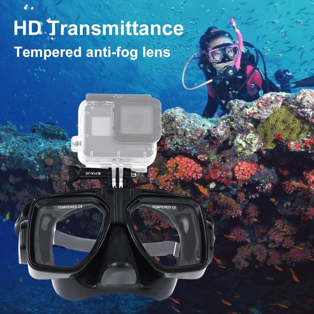 Underwater Diving Mask for Action Cameras
