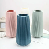 Versatile Plastic Flower Vase for Dry and Wet Arrangements - Pink - Extra Image
