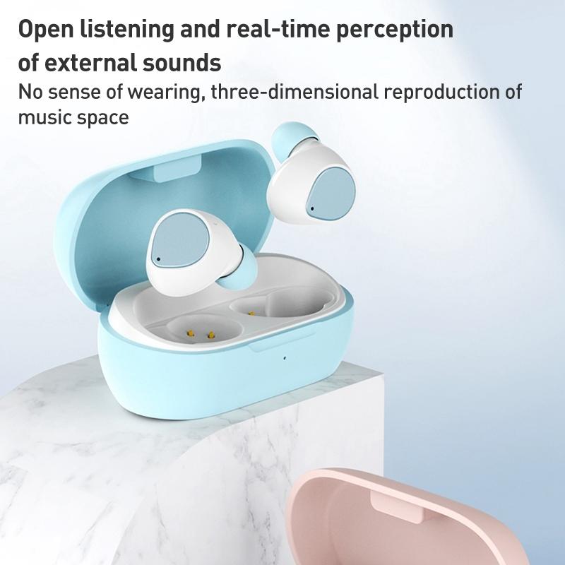 Mini Wireless Bluetooth Earphone - Zga Gs14 Candy - Blue