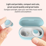 Mini Wireless Bluetooth Earphone - Zga Gs14 Candy - Blue