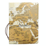 Passport Cover For Travel Abroad 3D Map Design - Tr-03