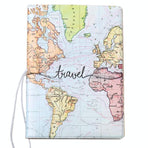 Passport Cover For Travel Abroad 3D Map Design - Tr-03