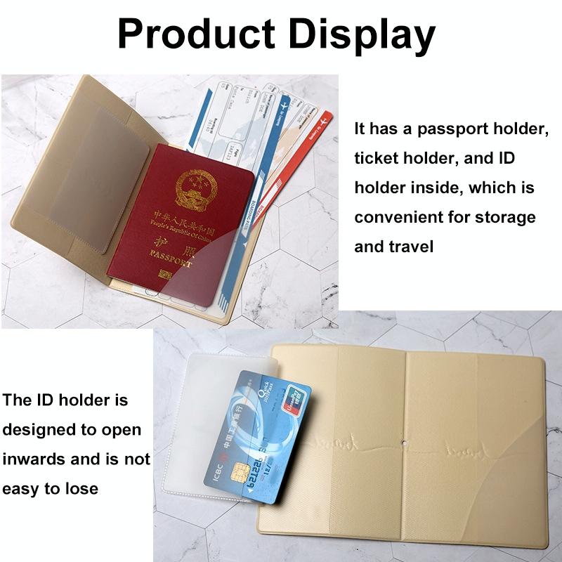 Passport Cover For Travel Abroad 3D Map Design - Tr-03