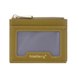 Light & Thin Card Bag Multifunctional Coin Purse - Red - Extra Image