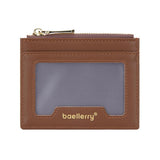 Light & Thin Card Bag Multifunctional Coin Purse - Red