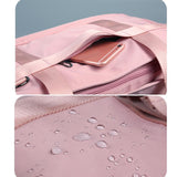 Sports Usb Shoulder Bag - Compact and Versatile - Pink - 45-Degree Angle