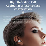 Wireless Bluetooth Earphones - My14pro Amx Sports - White Skin Colour - Close-Up Angle