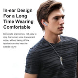 Wireless Anc Bluetooth Earphones - Active Noise Reduction - White - Extra Image