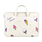13.3 Inch Lightweight Printed Laptop Bag in Pu Material - Watermelon