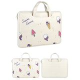 13.3 Inch Lightweight Printed Laptop Bag in Pu Material - Watermelon