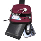 Universal Nylon Chest Bag For 5.5 Inch -7.2 Inch Phones Fashionable And Functional - Grey - Extra Image