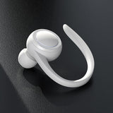 Wireless Hanging Ear Sports Earphone with True Sound - White - Side View